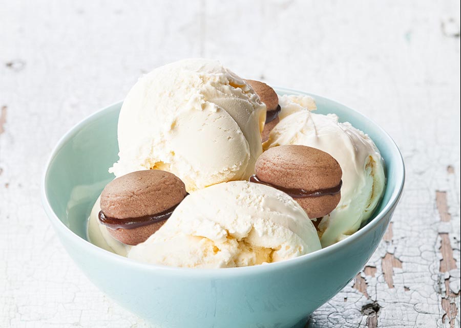 Gelato Bacio pasticcino