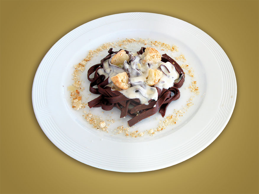 Ricetta Amaretti tagliatelle Cioccolato
