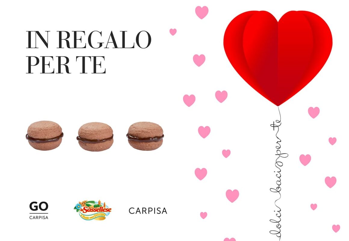 sassellese carpisa san-valentino tre baci regalo