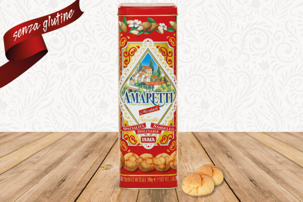 Amaretti morbidi Isaia latta 200 g