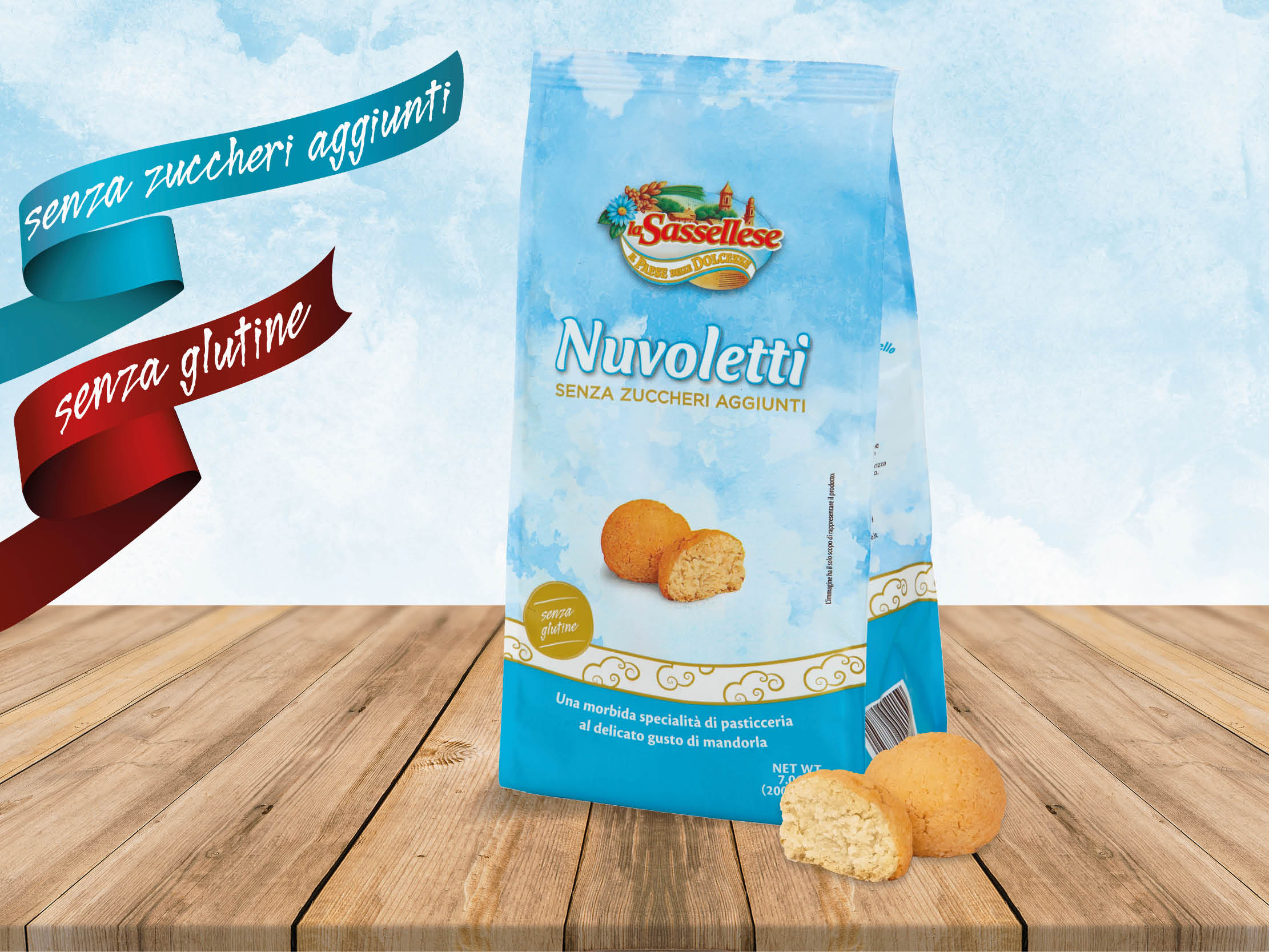 Nuvoletti senza zuccheri aggiunti sacchetto g 200